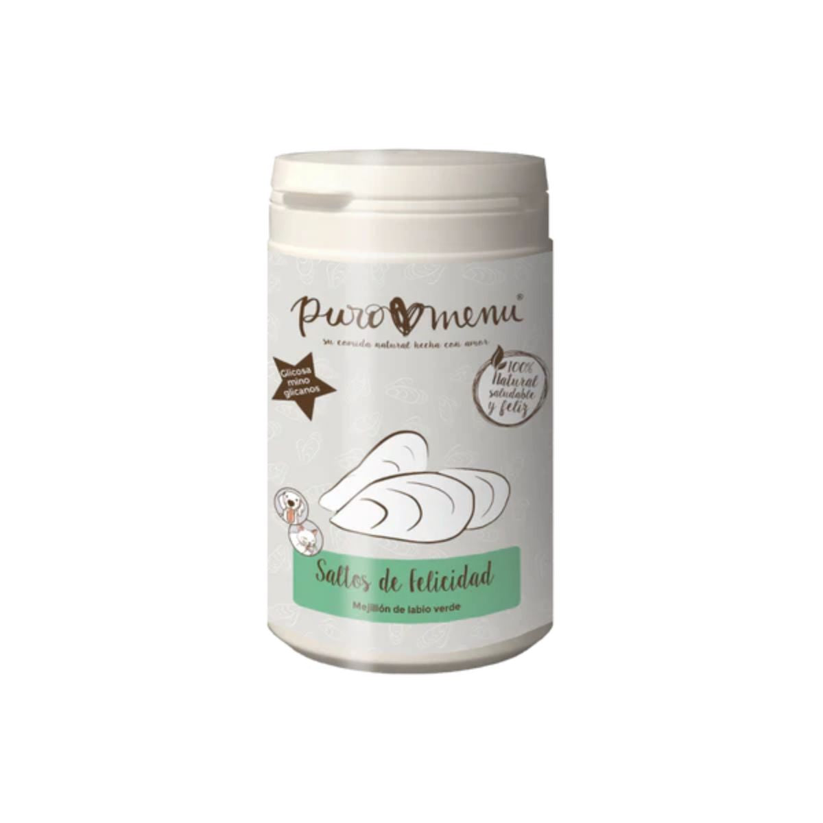Saltos de Felicidad Groene lipmossel voor honden en katten 150 g