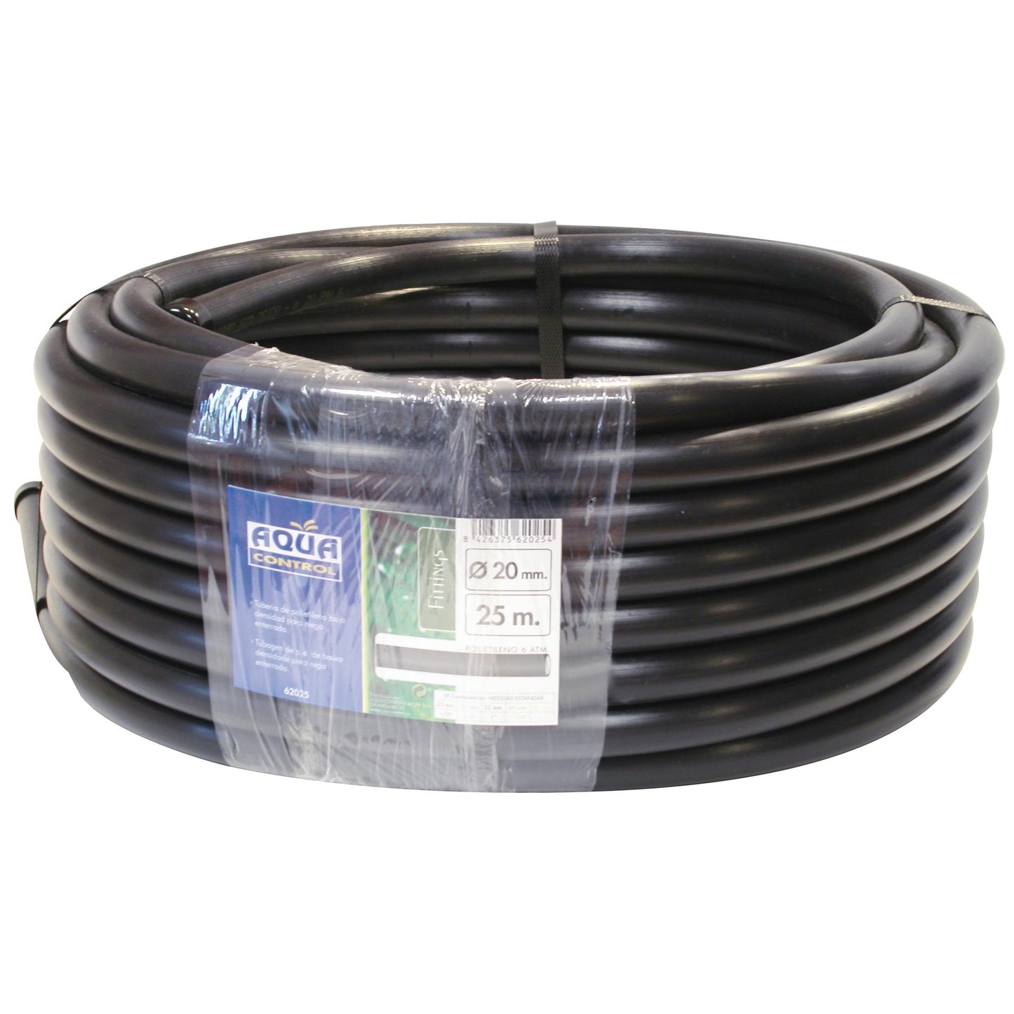Smooth black pipe 25 mm 50 m