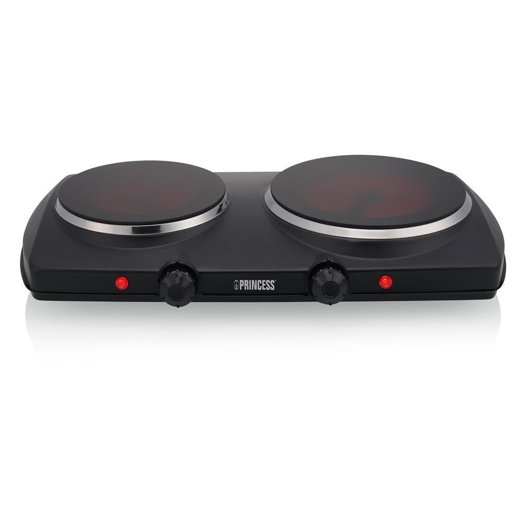 Princess 800+1200 W double ceramic electric stove
