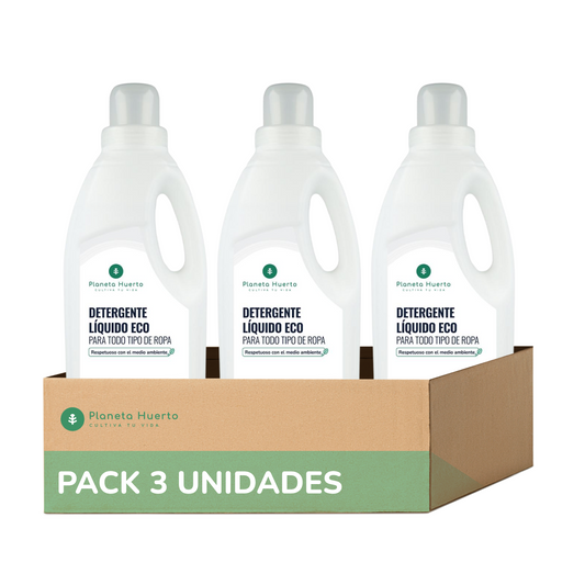 Opakowanie 3xPłyn do prania ECO bezzapachowy Planet Orchard 1,5 litra