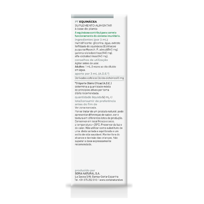 Confezione da 2 estratti di echinacea Soria Natural, 50 ml