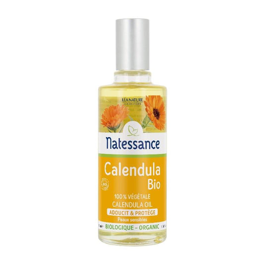 Olio di calendula biologico 100% puro Natessance 50 ml