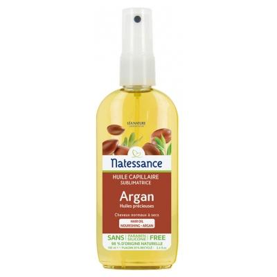 Huile d'argan pour les cheveux Natessance 160 ml