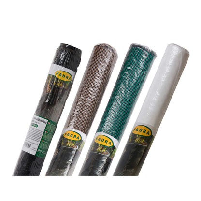 Unkrautvlies 1,25 x 10 m schwarz 105 g/m² Faura
