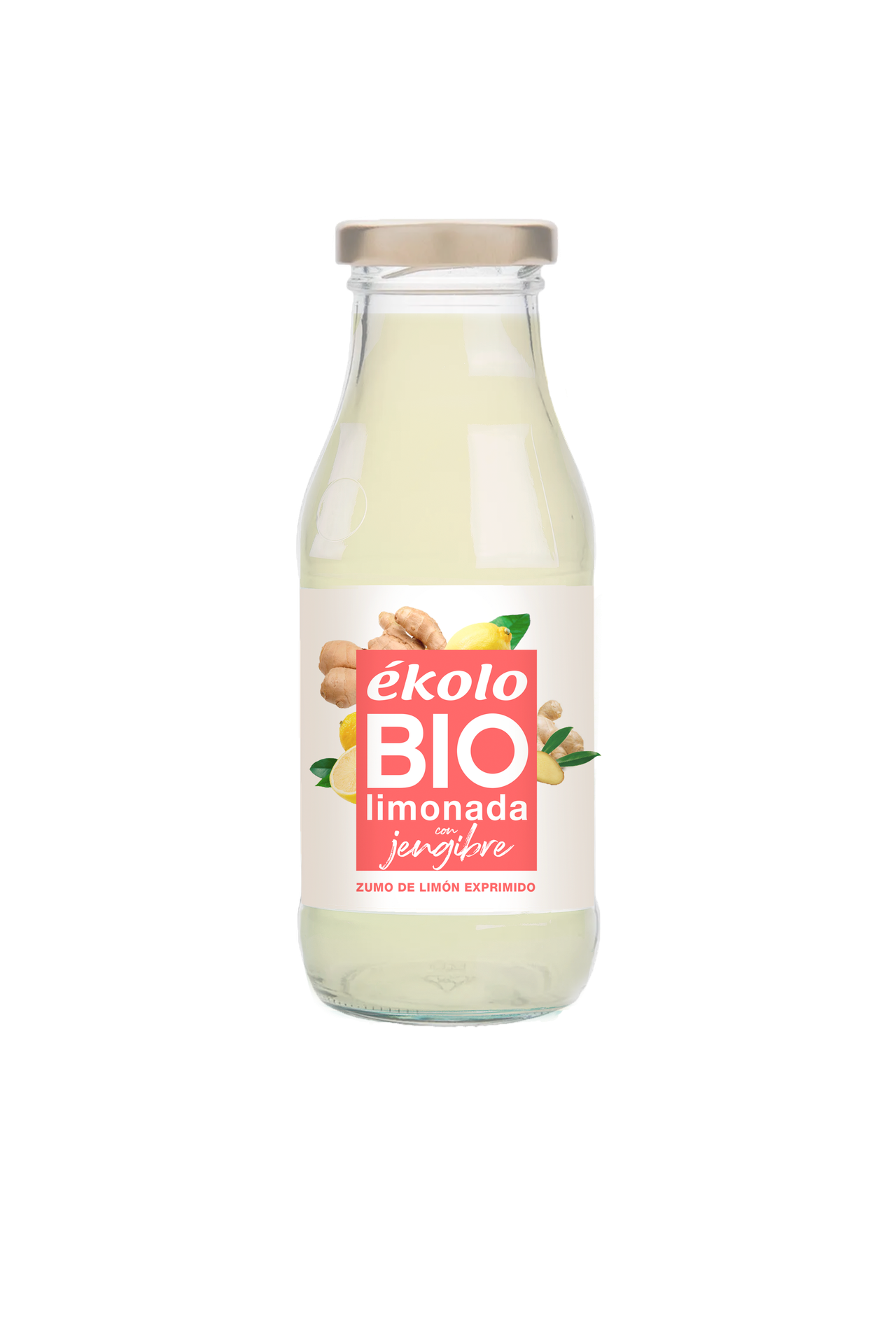 Limonata con zenzero e agave BIO ékolo 200 ml