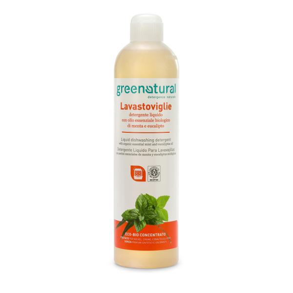 Detergente líquido para lavavajillas  Greenatural, 500 ml