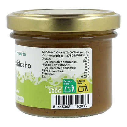 3-pack 100 % ekologisk pistagekräm Planeta Huerto 100 g