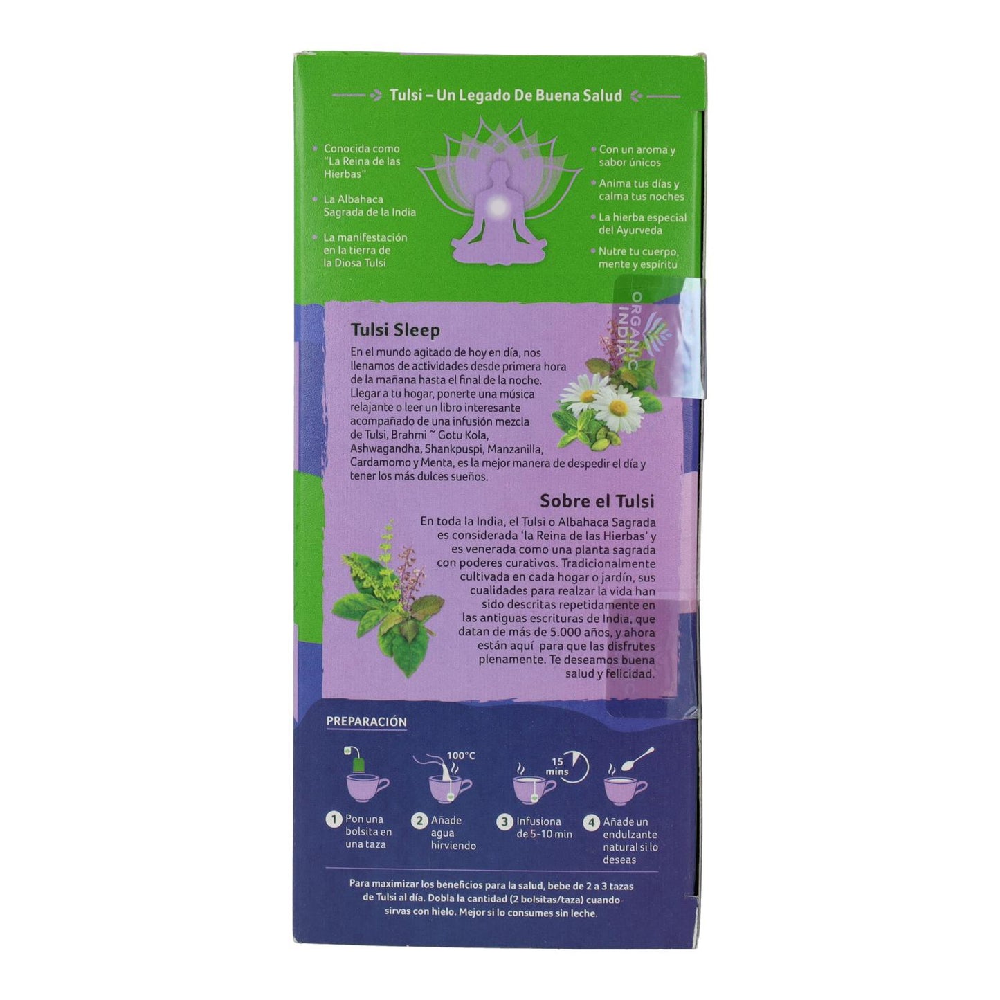Tulsi Sleep Organic India 25 sachets