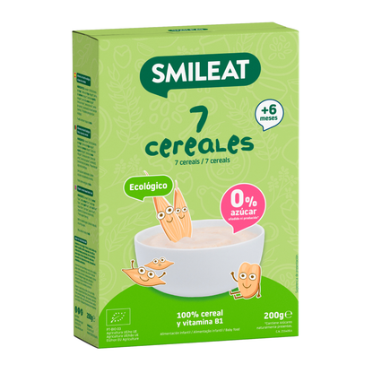 PROMOCJA 3x Kaszka 7-zbożowa Eco Smileat 200 g
