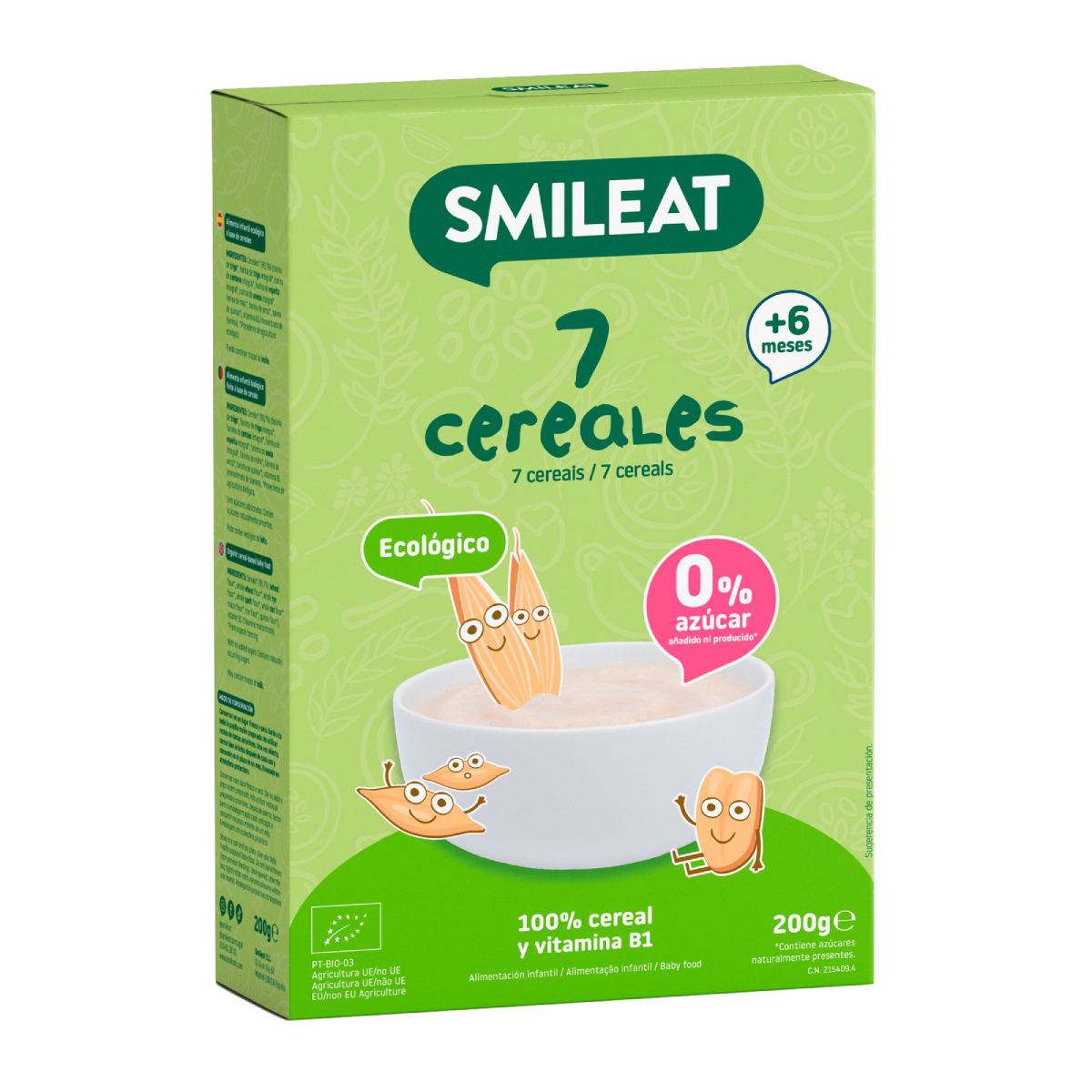 PROMO 3x Eco Smileat 7-granenpap 200 g