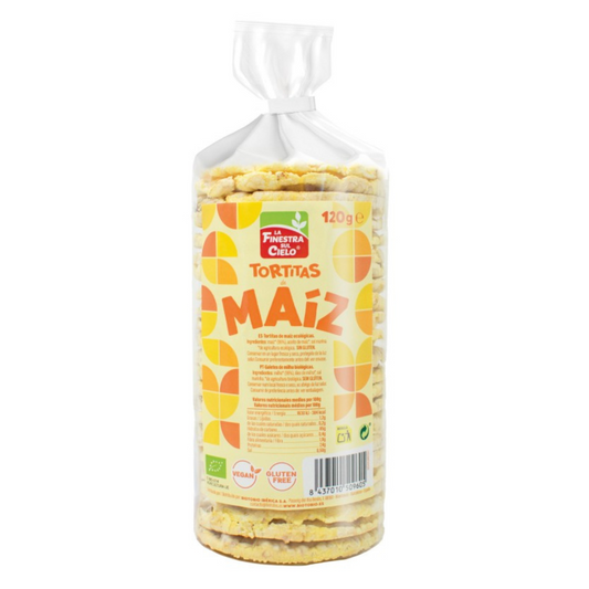 Tortillas de maïs salées et sans gluten La Finestra Sul Cielo 120g