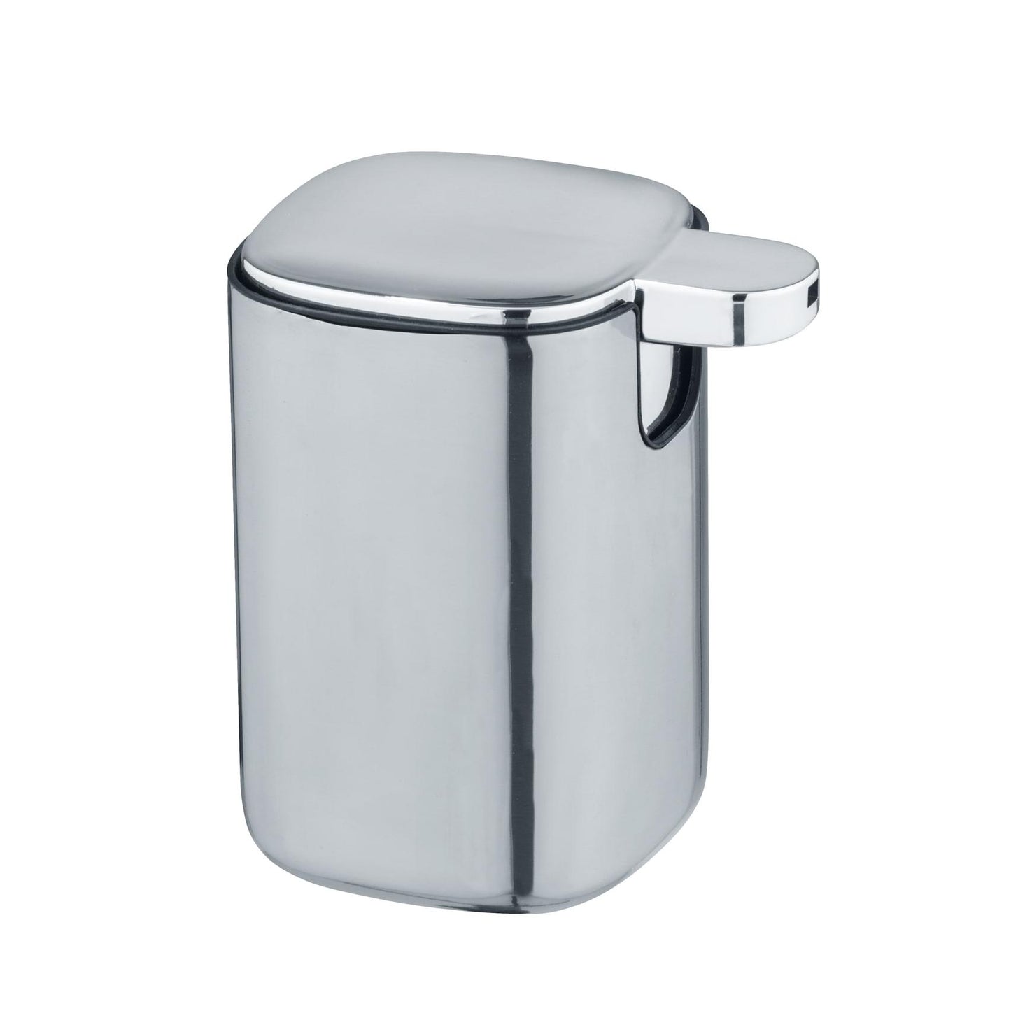 Alassio stainless steel soap dispenser, shiny