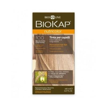 Extrahelle blonde Haarfarbe Dye 10.0 Biokap 140 ml