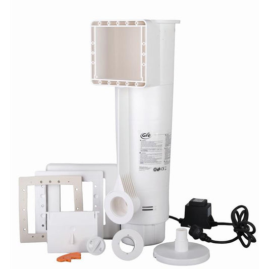 Compact cartridge filter for 70 W / 12v Gre pump