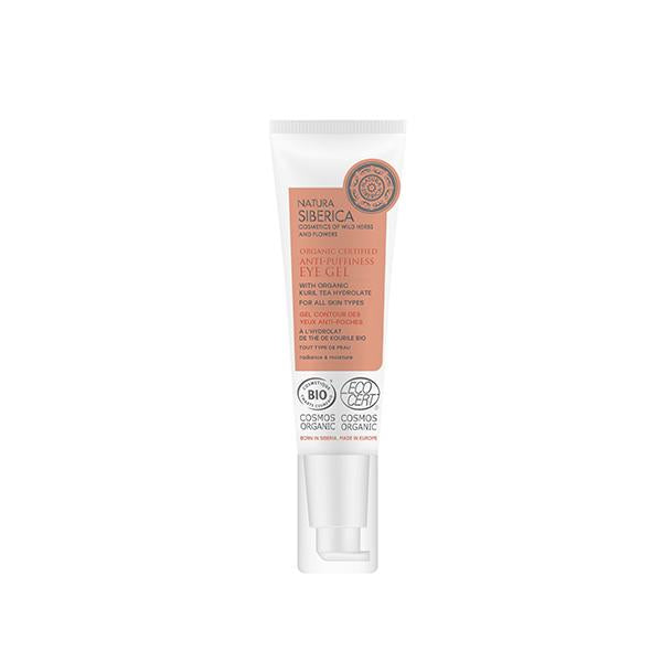 Augenkontur-Gel gegen Schwellungen, zertifiziert biologisch von Natura Siberica, 30 ml