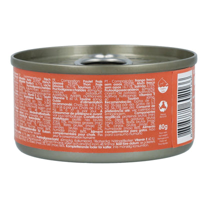 Kit Cat Toppers - Chicken & Salmon 80 g Wet cat food in jelly