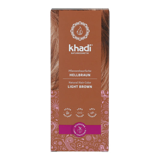 Natürliche Haarfarbe Hellbraun, Khadi, 100 g