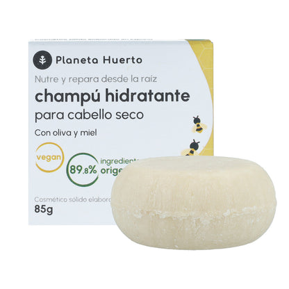 Planeta Huerto Olijf & Honing Hydraterende Vaste Shampoo 85 g