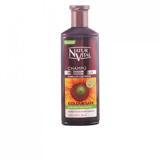 Shampoo COLOR kastanjebruin 300 ml NATUR VITAL