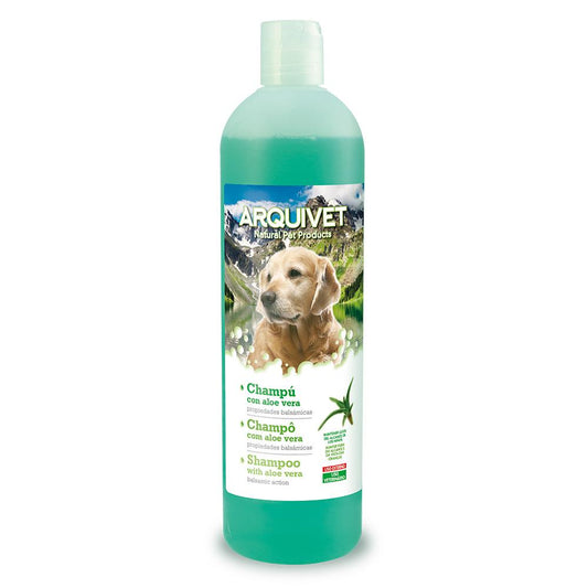 Arquivet natural soothing shampoo with aloe vera 750 ml