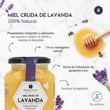 Raw Lavender Honey Planeta Huerto 1 Kg