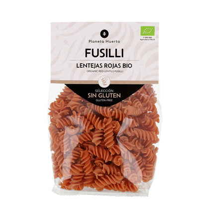 Glutenvrije ECO linzen spiralen Planeta Huerto 250 g