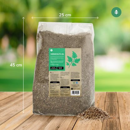 Förpackning 3xPlanet Vermiculite för grönsaksodling 8 liter