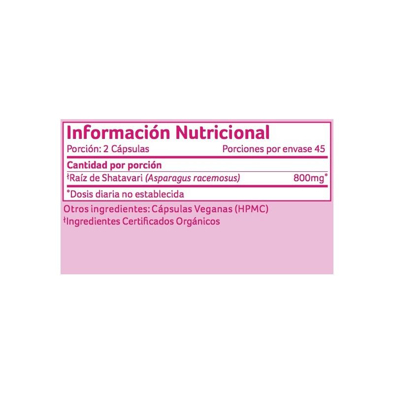 Shatavari Organic India 90 kapsułek