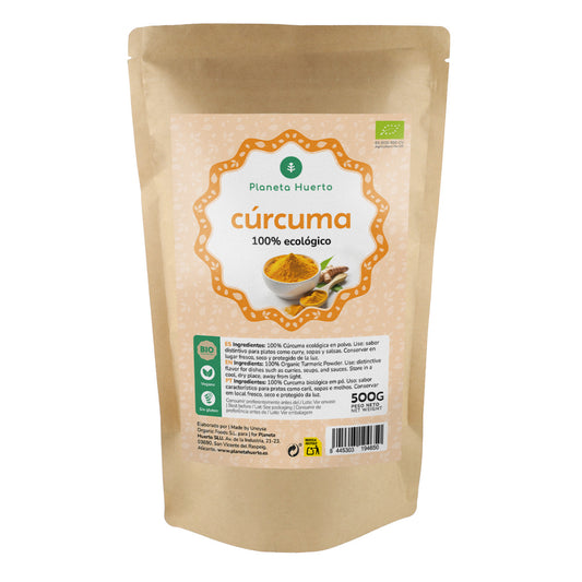 Curcuma en poudre ECO Planeta Huerto 500 g