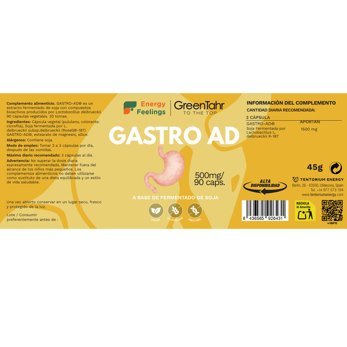 Gastro AD Energy Feelings 90 capsules