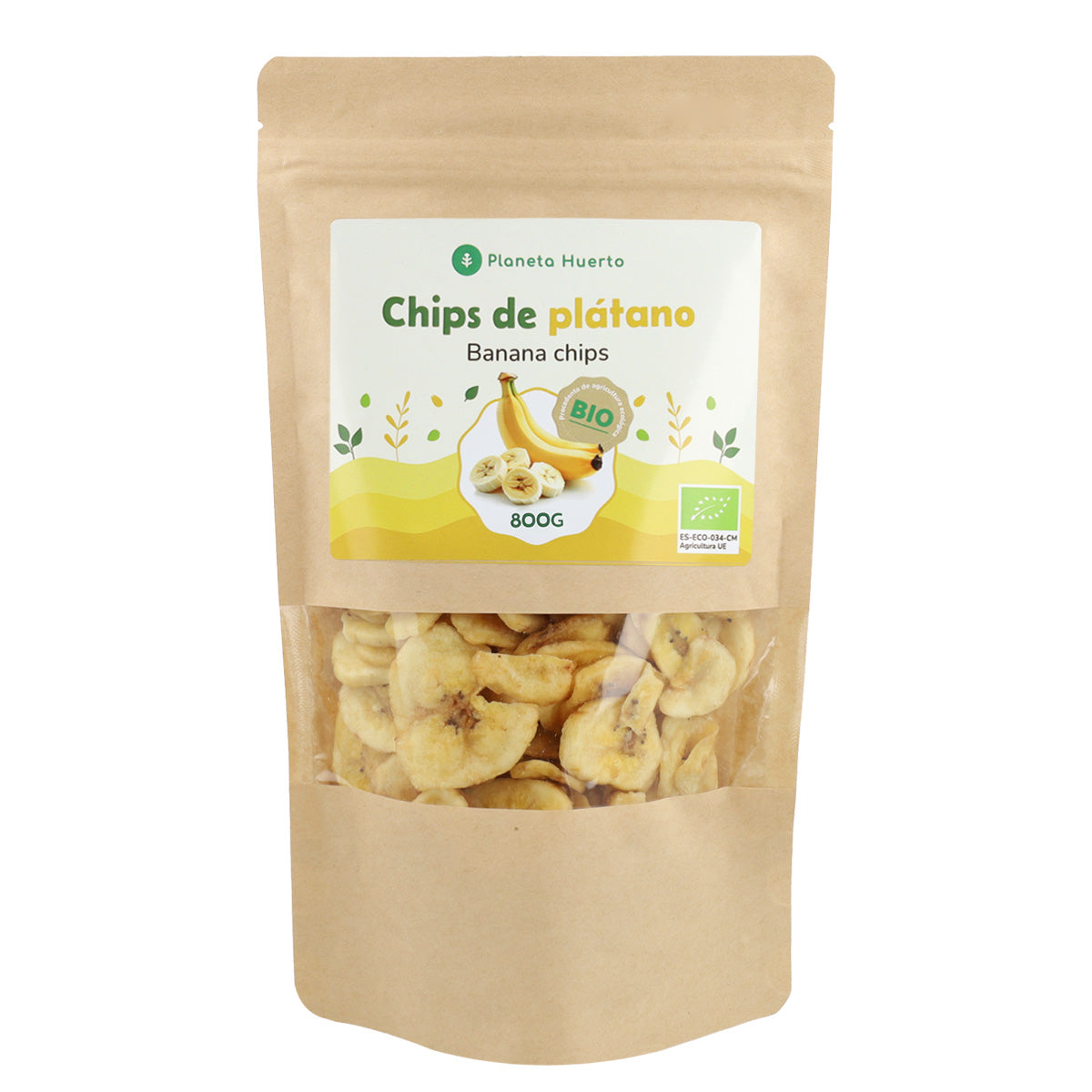Bananenchips ECO Planeta Huerto 800 g
