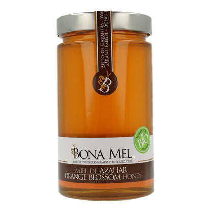 Biologische oranjebloesemhoning Bona Mel 450 g