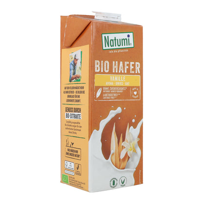 Biologische vanille-haverdrank Natumi 1 l