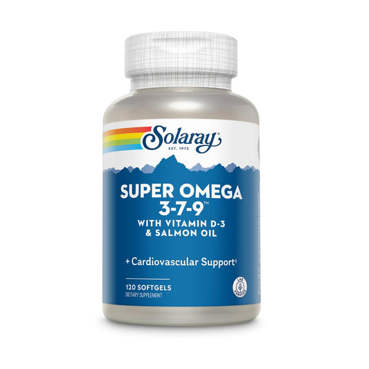 Super Omega 3-7-9 Solaray 120 softgels