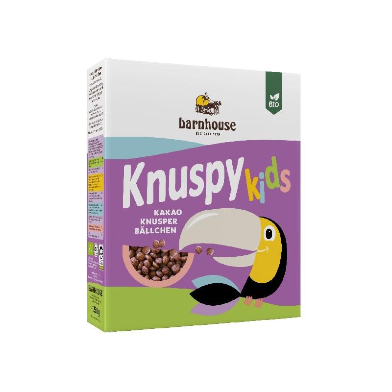 Puffy ryżowe o smaku czekoladowym Kruspy Kids Barnhouse 250 g