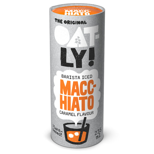 Macchiato barista iced met karamelsmaak, Oatly, 235 ml