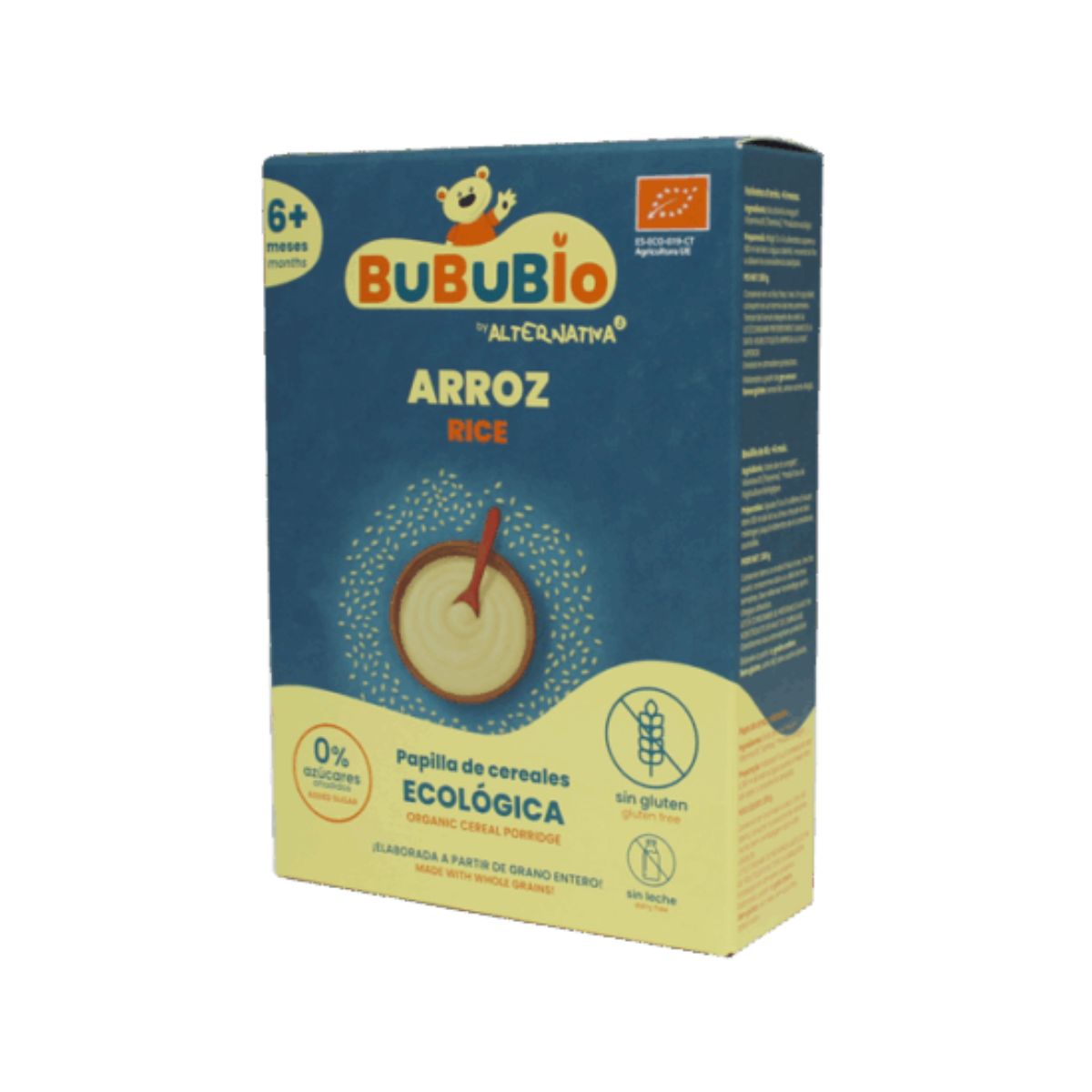 BUBUBIO Organic Gluten-Free Rice Porridge 200g