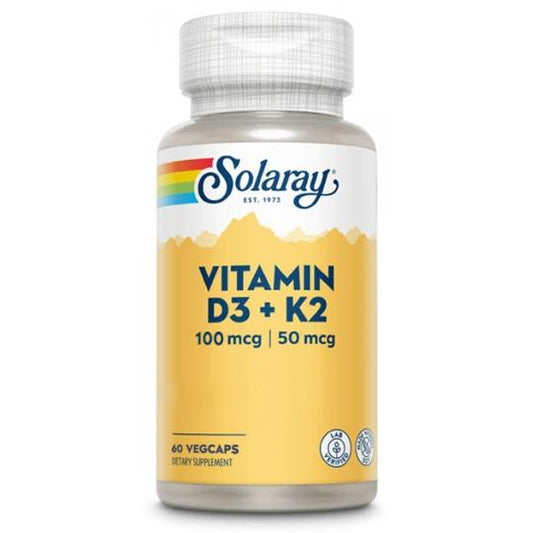 Vitamin D3-K2 Solaray 60 Kapseln