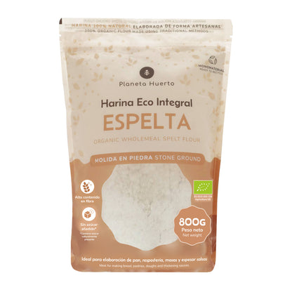 Dinkel-Vollkornmehl Eco Planeta Huerto 800 g