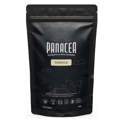 Paleobull Panacea Molkenproteinisolat mit Vanillegeschmack 750 g