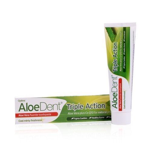 AloeDent Natural Aloe Vera Toothpaste with Fluoride 100 ml