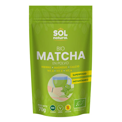 Tè Matcha in polvere Sol Natural 70 g