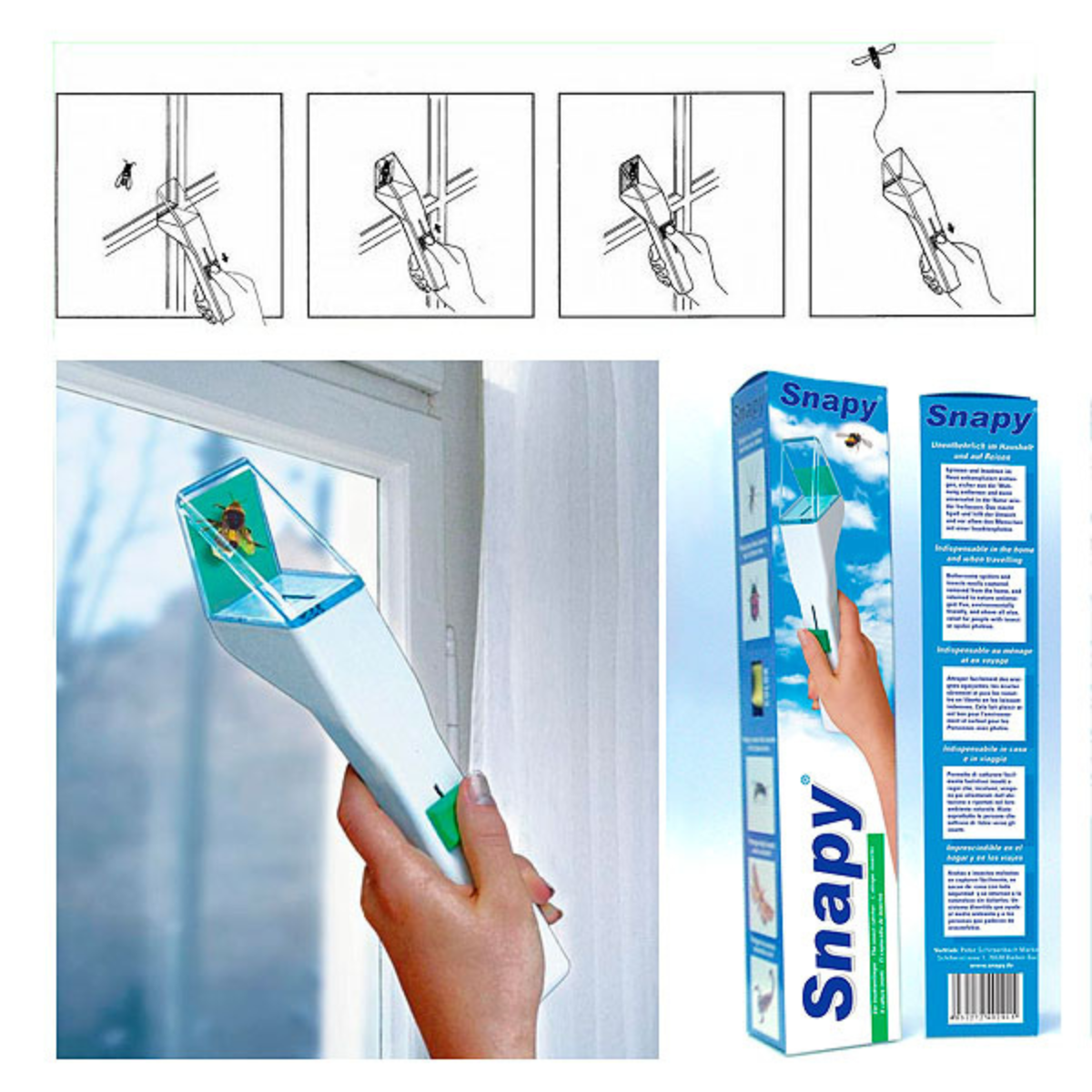 Acchiappainsetti Snapy