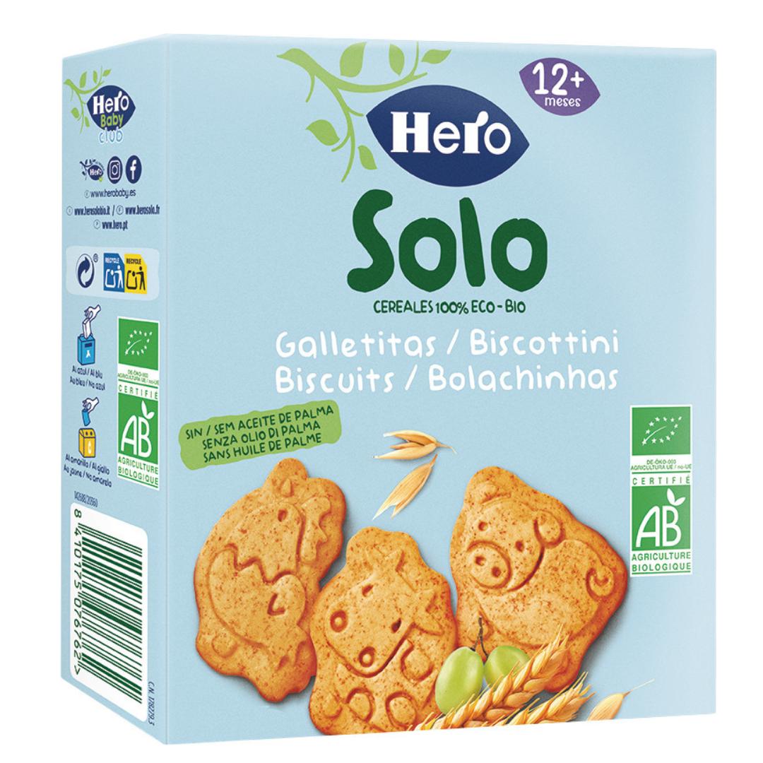 Pakket 7x dierenkoekjes Solo Cereals 100 g-Hero Solo