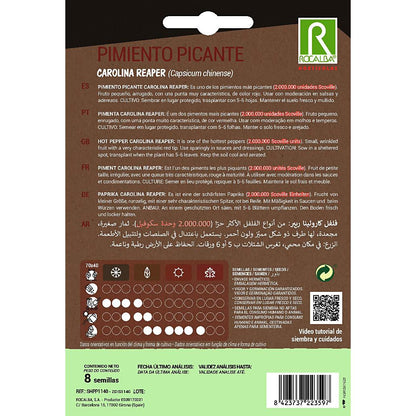 Chilisamen Carolina Reaper Rocalba