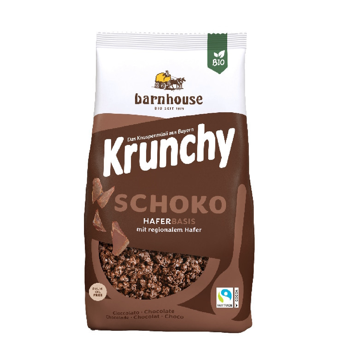 Barnhouse Organic Chocolate Krunchy Muesli Family Size 1.25 kg