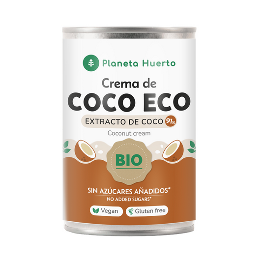 Geconcentreerde kokoscrème ECO Planeta Huerto 400 ml