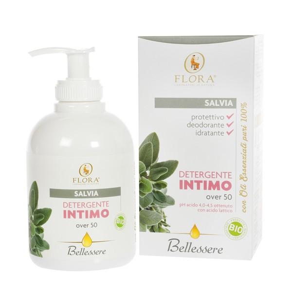 Intieme gel +50 jaar met salie Flora, 250 ml
