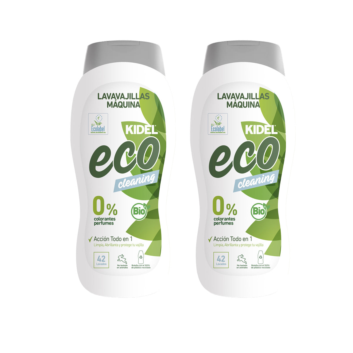 Pack of 2 Kidel Eco Mimidu Dishwasher Detergent 720 ml