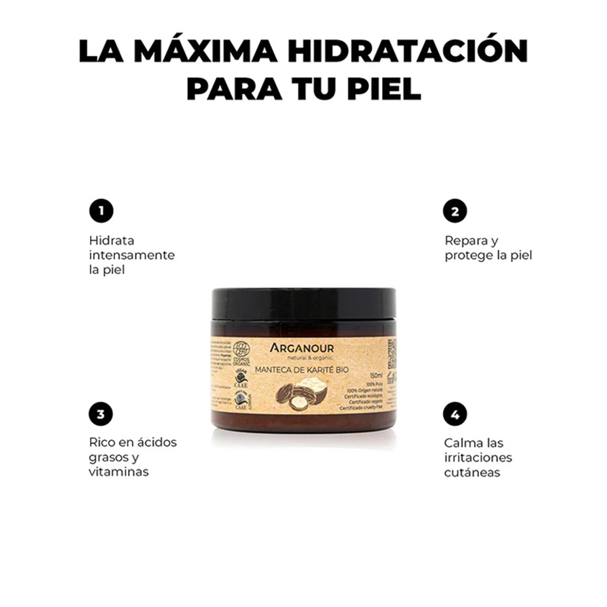 Masło shea Arganour 150 ml